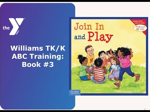 Williams TK/K Project Cornerstone Training 2025/26 Book #3