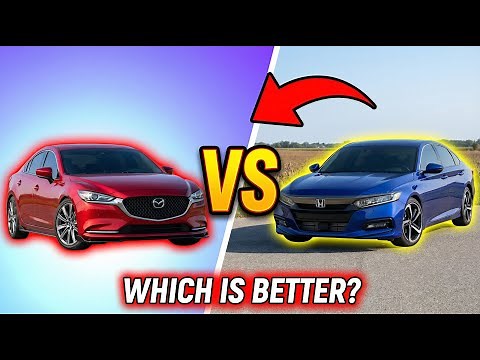 Mazda 6 vs Honda Accord