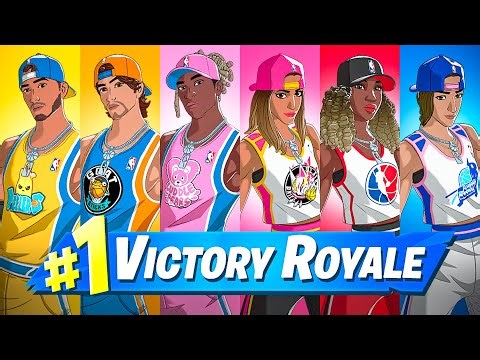 SKIN NBA ALÉATOIRE CHALLENGE sur FORTNITE ! (skin de basket)