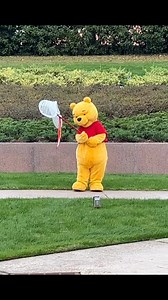 Winnie the Pooh was still trying to catch butterflies last year during the Epcot International Festival of the Arts DisneyOver50.com #waltdisneyworld #epcot #artfulepcot #festivalofthearts #disneyover50 | DisneyOver50