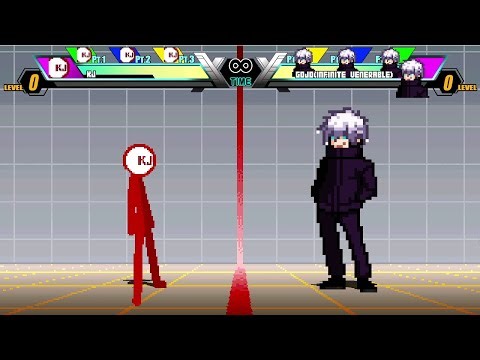 KJ vs Gojo | Jump Force MUGEN V6 Epic Battle