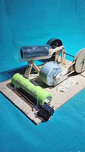 unique mini machine dc motor #project #machine #science