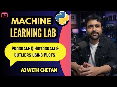 VTU 6th Sem ML Lab 1 | BSC606L Program | Histogram & Outlier Detection using IQR Method | Python