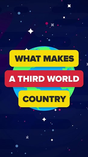 What Makes a Third World Country? #nations #developed #undeveloped #world #explained