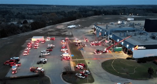 Officials working to determine cause of fire at SC manufacturing plant