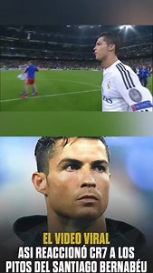 Soportar el Bernabéu Hay una imagen que define al Cristiano Ronaldo. Solo en el centro del Santiago Bernabéu, escuchando los pitos tras la derrota ante el Schalke en Champions. Sin esconderse. Sin irse. Dando la cara cUando más dolía. Años después, el contraste es evidente. Vinícius Júnior decidió marcharse antes, incapaz de soportar ese mismo ruido. No es una critica personal, es una diferencia de épocas y de personalidades. EI Bernabéu no perdona. Y no todos están hechos para aguantarlo. #cris