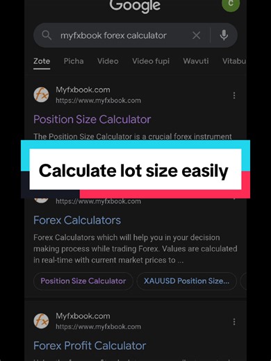 Easy Lot Size Calculation for Forex Trading