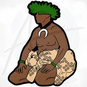 Hula Dancer PNG Clipart: Hawaiian Digital Art, Transparent Background - Etsy