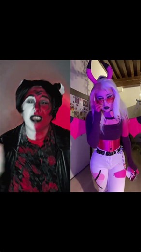 #blitzo ##blitzocosplay #helluvaboss #helluvabosscosplay #fypシ゚ #acting #funny #makeup ##cute