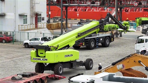 #ZOOMLIONBrand Reaching the Peak of the World! 🚀 ZOOMLION’s ZT82J, the world’s tallest telescopic boom lift, is making a strong entry into the UK! | ZOOMLION