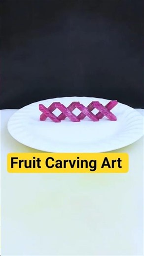 Creative Food Carving Designs | Fruit & Vegetable Decoration# Easy Food Decoration Techniques