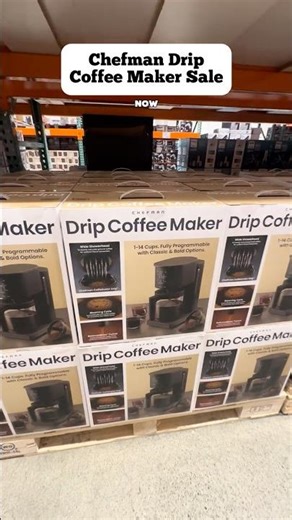 Chefman Caffeinator 14 Cup Drip Coffee Brewer ☕✨