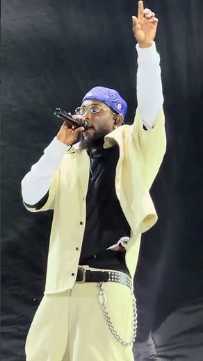 Kendrick Lamar performs "N95" at the Grand National Tour in Melbourne, Australia