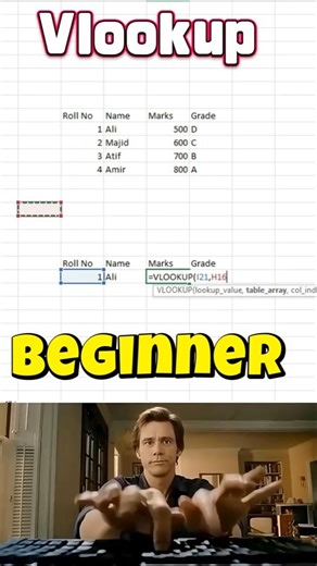 😱 How to Use VLOOKUP PROFESSIONAL Formula | TildeButton 🔥📊 #tildebutton