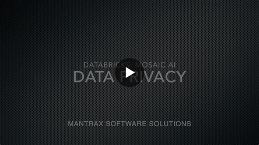 Databricks Mosaic AI: Secure LLM Use with Confidential Data | Mantrax Software Solutions posted on the topic | LinkedIn