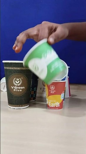 🌿 Compostable Paper Cups | Small Sip, Big Green Change 🌍