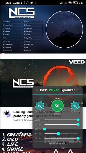 How to add dj any song | bass booster any videos