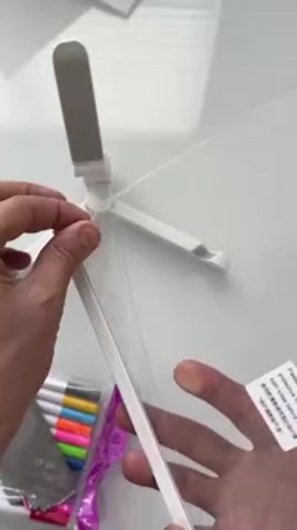 New LED Writing Note Board with Colors, Acrylic Light up Message Marker Board with Angle Adjustable Stand, Memo Letter Board Note Glass Clear Board (7.9 X 7.9in)