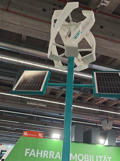 statie incarcare trotinete, triciclete, scutere electrice cu eoliana și panou solar. #bimax