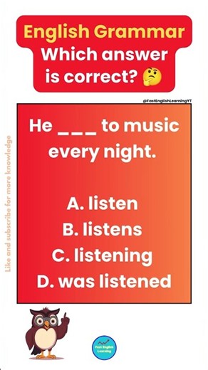 🔥 99% GET THIS ENGLISH GRAMMAR WRONG! 😱 | Which Answer Is CORRECT? 🧠✍️ #shorts