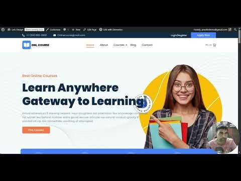 How to Build an Online Course Website in WordPress (Hindi)