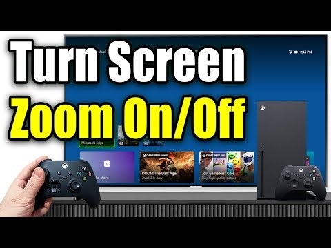 How To Turn Screen Zoom On or Off on Xbox Series X|S (Magnifier Tool)
