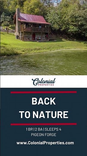 Back to Nature | Pigeon Forge Cabin Rental