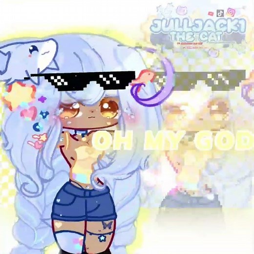 OH MY GAWD TREND||Cr:‪@cristalle167‬ 🫐💙✨️||#gacha #trend #animation #ohmygawd #julljack1thecat