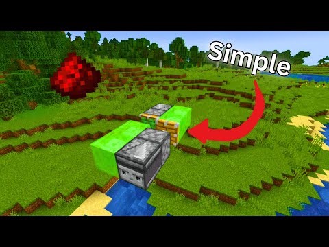 The SIMPLEST Flying Machine That WORKS In MINECRAFT (Java & Bedrock)
