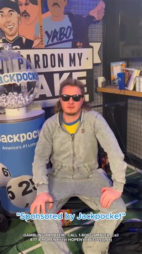 Pardon My Take on Instagram: "Get your lottery tickets right on your phone with @jackpocket New customers get $5 in free lottery credits. Use code PMT2. #JackpocketPartner"