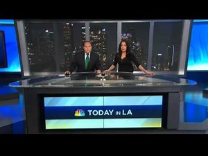 LA Quake Live on TV - News Compilation