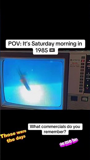 Do You Remember This? Classic 1985 TV #nostlagia #ad