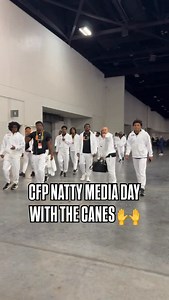 CFP Media Day with the Canes 🙌🎙️ | Miami Hurricanes