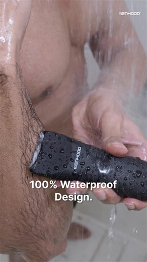 Introducing the MenhoodTM Grooming Trimmer for complete hygiene down there! 🤔 Get a painless and easy to use experience with our trimmer😍 | Menhood