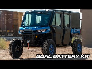The First Dual Battery Kit for Can-Am Defenders