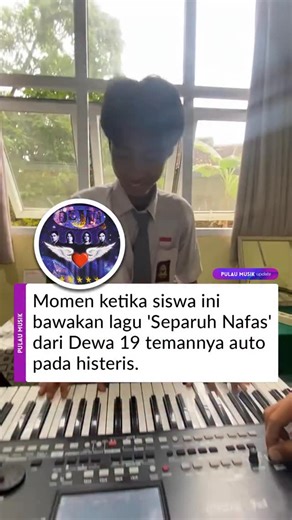 131K views · 24K reactions | Baru intro temenya langsung histeris, keren banget 來✨ Gimana menurut kalian? Video: TT/neosetwo #PulauMusik #CoverMusik #Dewa19 | Pulau Musik | Facebook