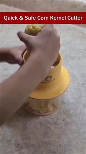This Corn Tool Removes Kernels in 10 Seconds! #amazongadgets #smarthome