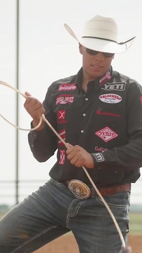 𝐓𝐲𝐢𝐧𝐠 𝟏𝟎𝟏 In this video, world champion tie-down roper, Shad Mayfield, explains the basic methods for tying a calf down in tie-down roping. He breaks down how to use the piggin string correctly, what a