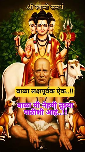 स्वामी सांगतात !! #श्रीस्वामीसमर्थ #स्वामीभक्ती #akkalkotswami #trending #dattaguru #ytshortsindia