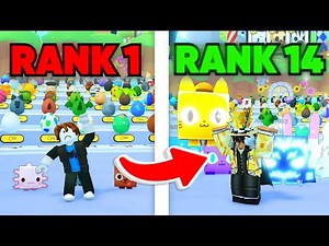 How To Rank Up FAST In Pet Simulator 99!