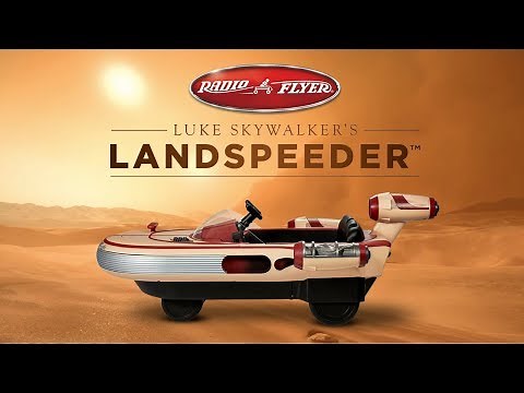 Radio Flyer Star Wars Landspeeder