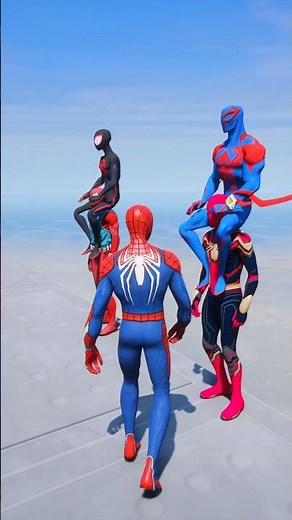 GTA 5 Ragdolls Fails Duo Spider-Man Funny Moments