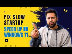 Fix Slow Startup 🚀 Speed Up Windows 11 | 5 Proven Methods (2025 Guide)