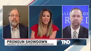 A philosophy professor at a university in Ohio won his lawsuit against the institution after it forced him to call a student by their preferred pronouns. https://thenationaldesk.com/news/americas-news-now/professor-awarded-400k-after-university-forces-him-to-use-students-preferred-pronouns-shawnee-state-university-ohio-nicholas-meriwether-alliance-defending-freedom-transgender-trans | The National Desk - TND