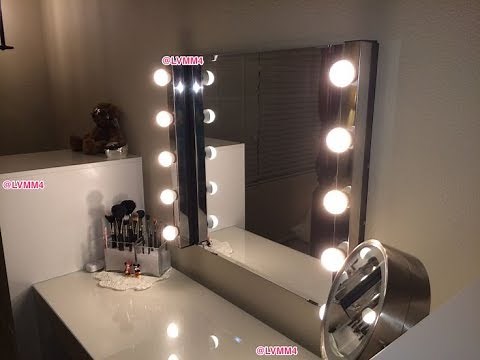 Dressing Table Mirror with Lights Ikea