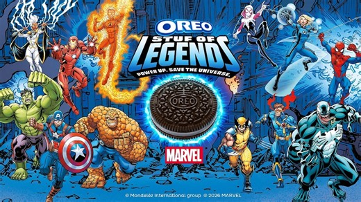 Marvel, Oreo team up for new color-changing cookie