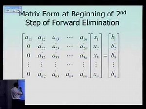 Chapter 04.06: Lesson: Gaussian Elimination with Partial Pivoting: Theory