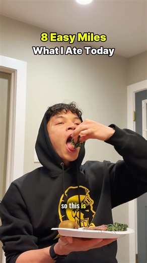 8 Easy Miles | What I Ate Today