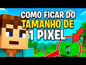 How to shrink to 1 pixel size in Minecraft! Small and large mods. Download and install Pehkui 1.21.
