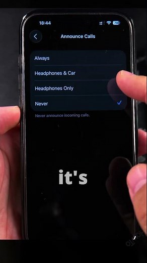 iPhone How to Enable Caller Name Announcement with Siri Part 3